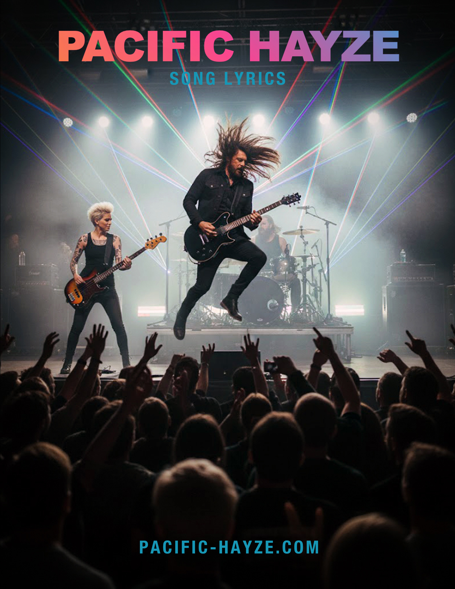 Pacific Hayze Song Lyrics document preview